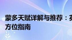 蒙多天赋详解与推荐：英雄技能及符文天赋全方位指南