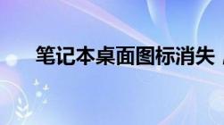 笔记本桌面图标消失，快速找回方法！