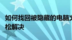 如何找回被隐藏的电脑文件？全面教程助你轻松解决