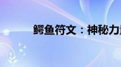 鳄鱼符文：神秘力量的秘密解析