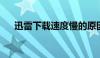 迅雷下载速度慢的原因分析及解决方案