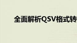 全面解析QSV格式转换：方法与技巧